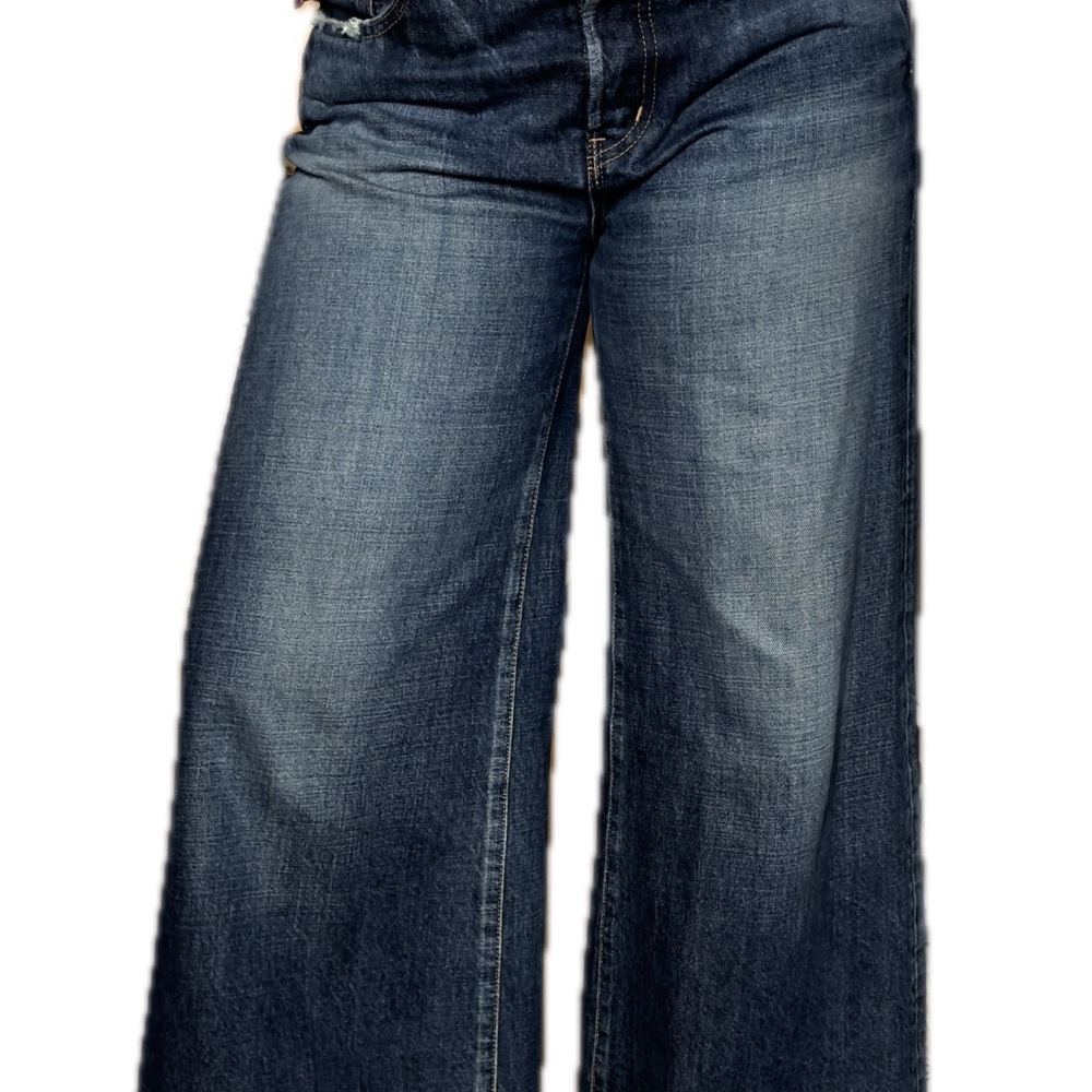 Moussy McDavid Wide Strait Jeans